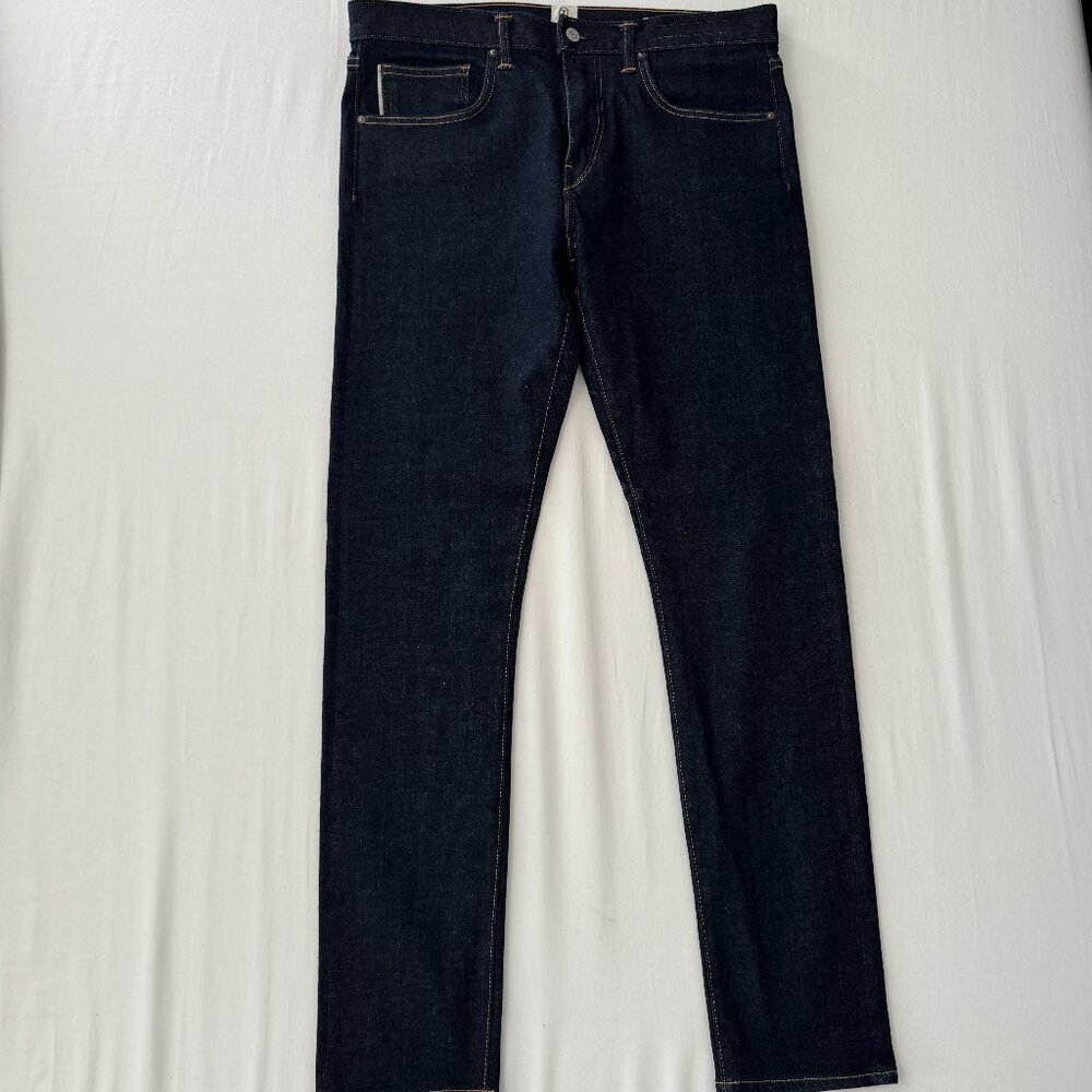 Hiroshi Kato Men's The Scissors Slim Tapered 10.5-Ounce Stretch Selvedge Jeans - Picture 3 of 4